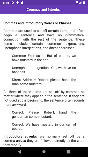 Imagen 0 para Punctuation Rules