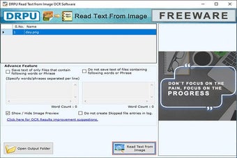 Extract Text from Image OCR Software