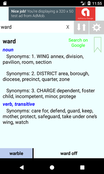 Image 0 for English Thesaurus