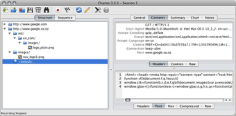 Charles Web Debugging Tool