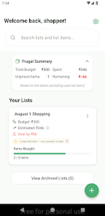 Bild 0 für Fruggy: Smart Shopping Li…