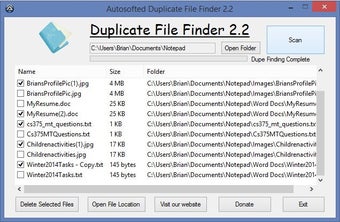 Duplicate File Finderの画像0