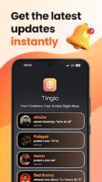 Obraz 0 dla Tinglo: Creator Alerts