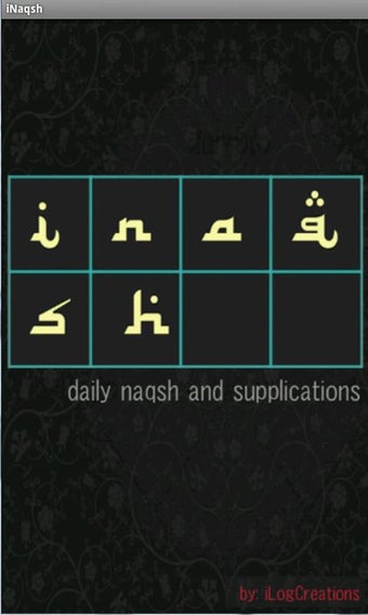 iNaqsh - Islamic Naqsh的第0张图片