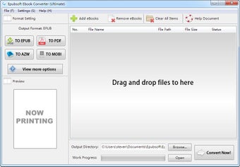 Immagine 0 per Epubsoft Ebook Converter