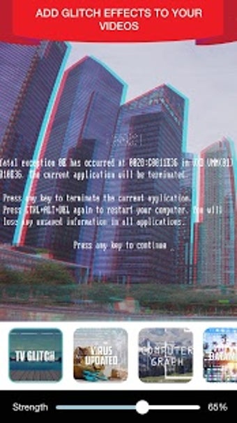 Image 5 pour Glitch Video Effect Edito…
