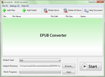 Imagen 0 para EPUB Converter