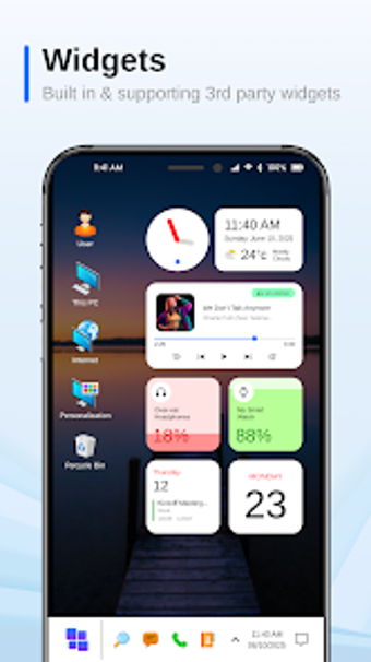 Immagine 0 per Launcher for Desktop Look