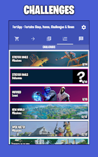 Image 7 pour FortApp - Shop Leaks Chal…