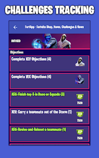 Image 0 pour FortApp - Shop Leaks Chal…