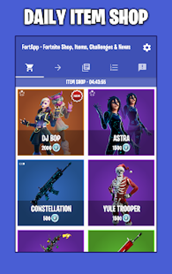 Image 3 pour FortApp - Shop Leaks Chal…