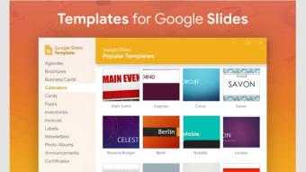 Templates for Google Slides