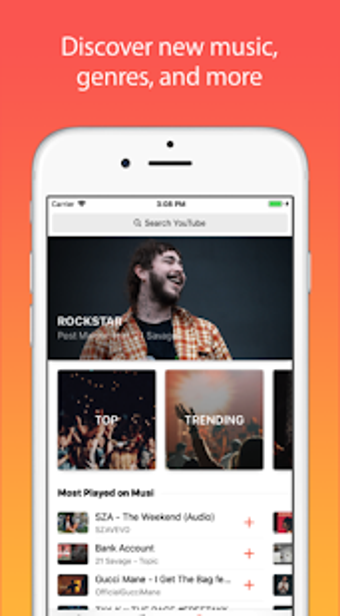 Bild 0 für Musi for android Song Mus…