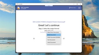 PDF Converter: convert pdf to word