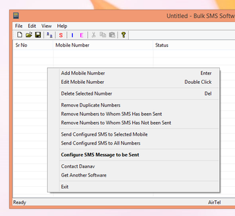 Bulk SMS Software