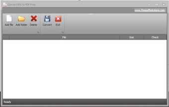 Image 0 for Free XPS to PDF Converter