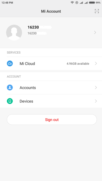 Xiaomi Cloudの画像2