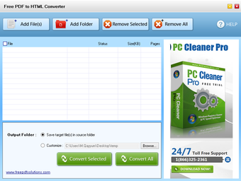 Image 0 pour Free PDF to HTML Converte…