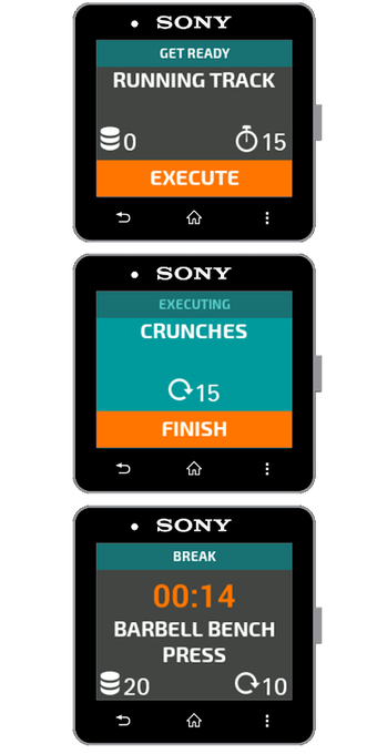 Workout  for SmartWatch