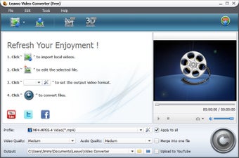 Leawo Free Video Converter