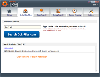 Obraz 5 dla DLL-Files Fixer