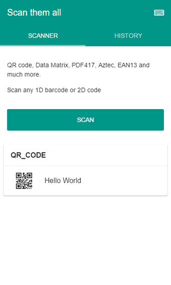 Scan Them All - 2D & Barcodes