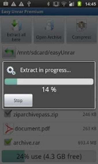 Easy Unrar, Unzip & Zipの画像0