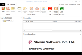 Immagine 0 per Convert EML to PST