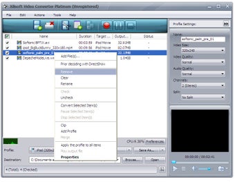 Image 3 pour Xilisoft Video Converter