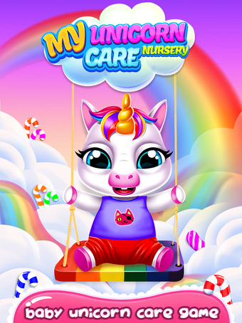 Cute Unicorn Care Babysitter