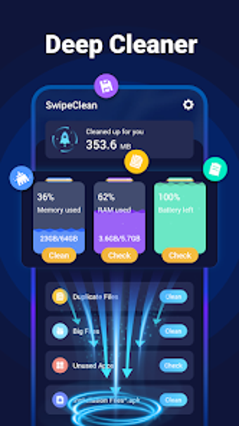 Image 0 pour SwipeClean - Smart Sweep
