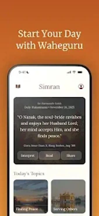 Immagine 0 per Simran - Sikh AI Chat App