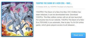 Bild 0 für YGOPRO The Dawn of a New …