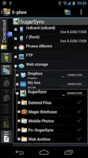 Obraz 14 dla X-plore File Manager