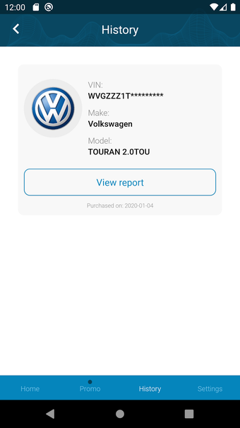 Bild 0 für Volkswagen History Check:…