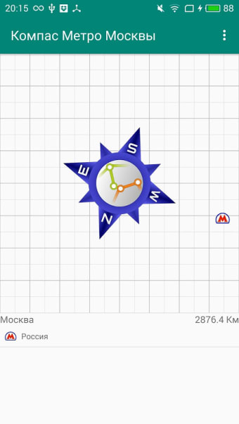 Moscow Metro Compass