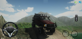 Offroad Jeep Driving