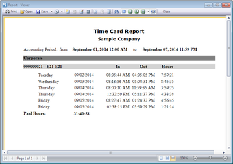 PayPunch Time and Attendance Lite Edition