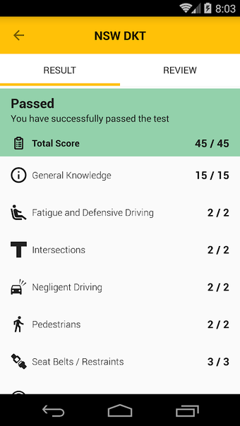 Driver Knowledge Test (AU…的第0张图片
