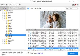 Image 0 pour Stellar Data Recovery Fre…