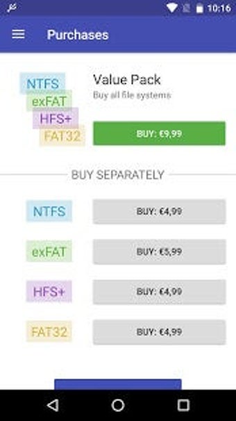 Scarica exFATNTFS for USB by Paragon Software 5.4.0 per Android ...