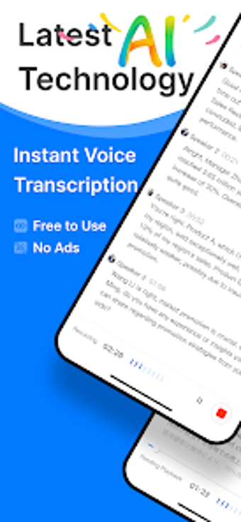 Immagine 0 per Atter:  AI Voice to Text …