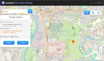 Imagen 0 para FoneGeek iOS Location Cha…