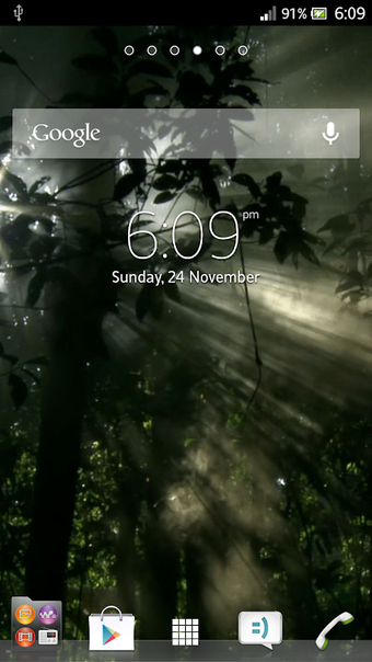 Rain Forest Live Wallpaper