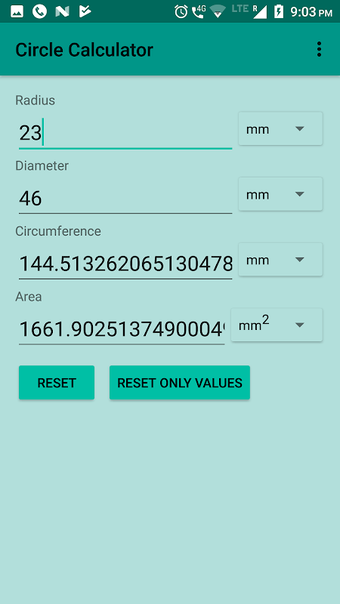Image 0 pour Circle Calculator -Find a…