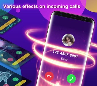 Phone Caller Screen  Color Call Flash Theme