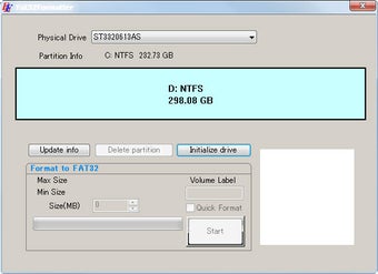 Fat32Formatterの画像0