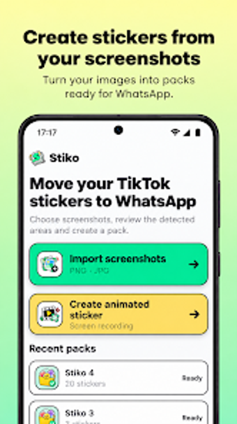 Bild 0 für Stiko: Stickers for Whats…