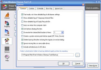 Immagine 5 per Free Windows Cleanup Tool