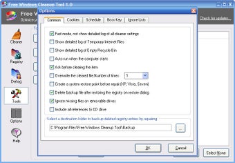 Image 0 pour Free Windows Cleanup Tool